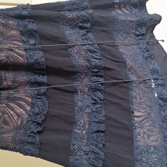 For Love&Lemons Black Lola Rose Dress Size Small - Picture 10 of 14